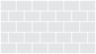 mosaic brick grid