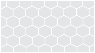 hexagonal grid mosaic