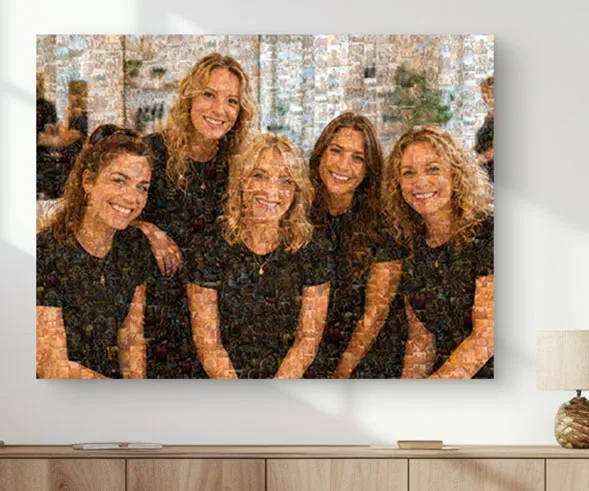 photo mosaic farewell thank you collegue