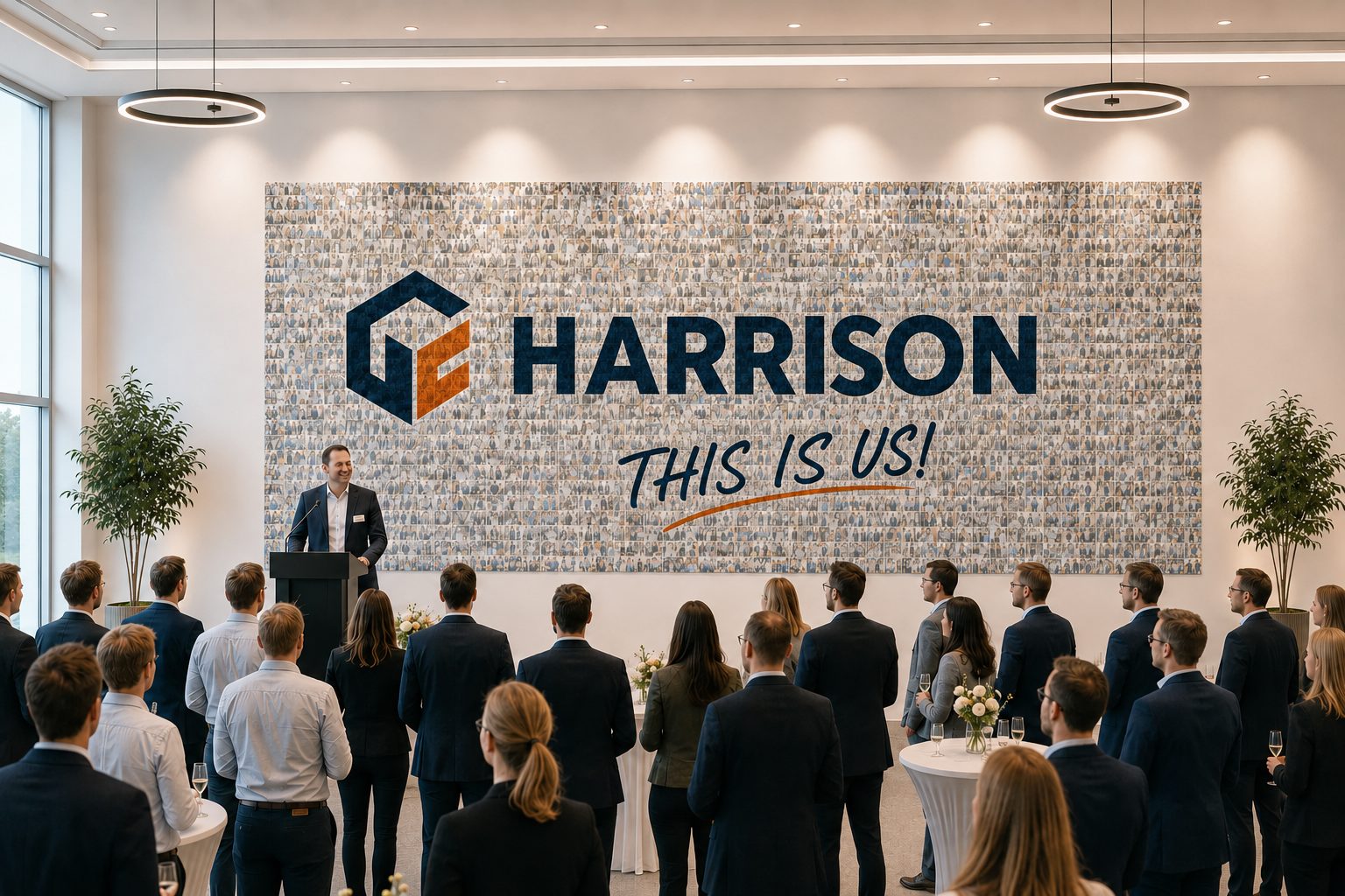 photo mosaic for business banner