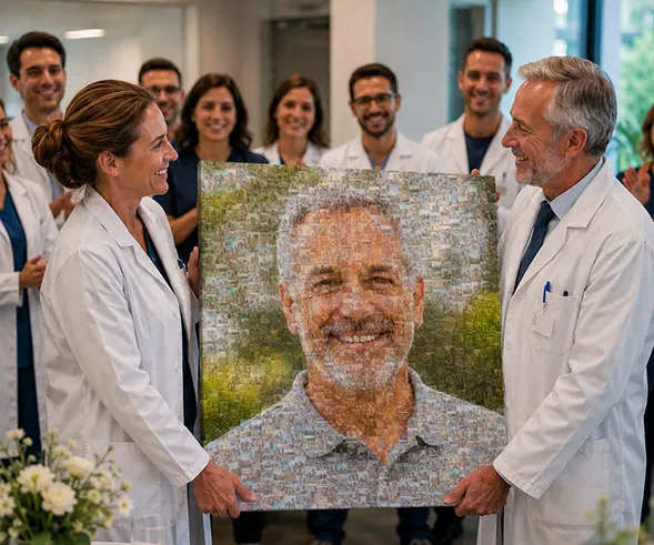 photo mosaic for business example 3